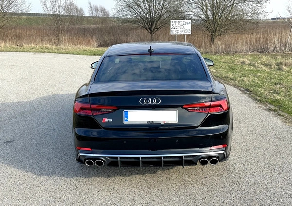 Audi S5 cena 159999 przebieg: 94000, rok produkcji 2018 z Ropczyce małe 92